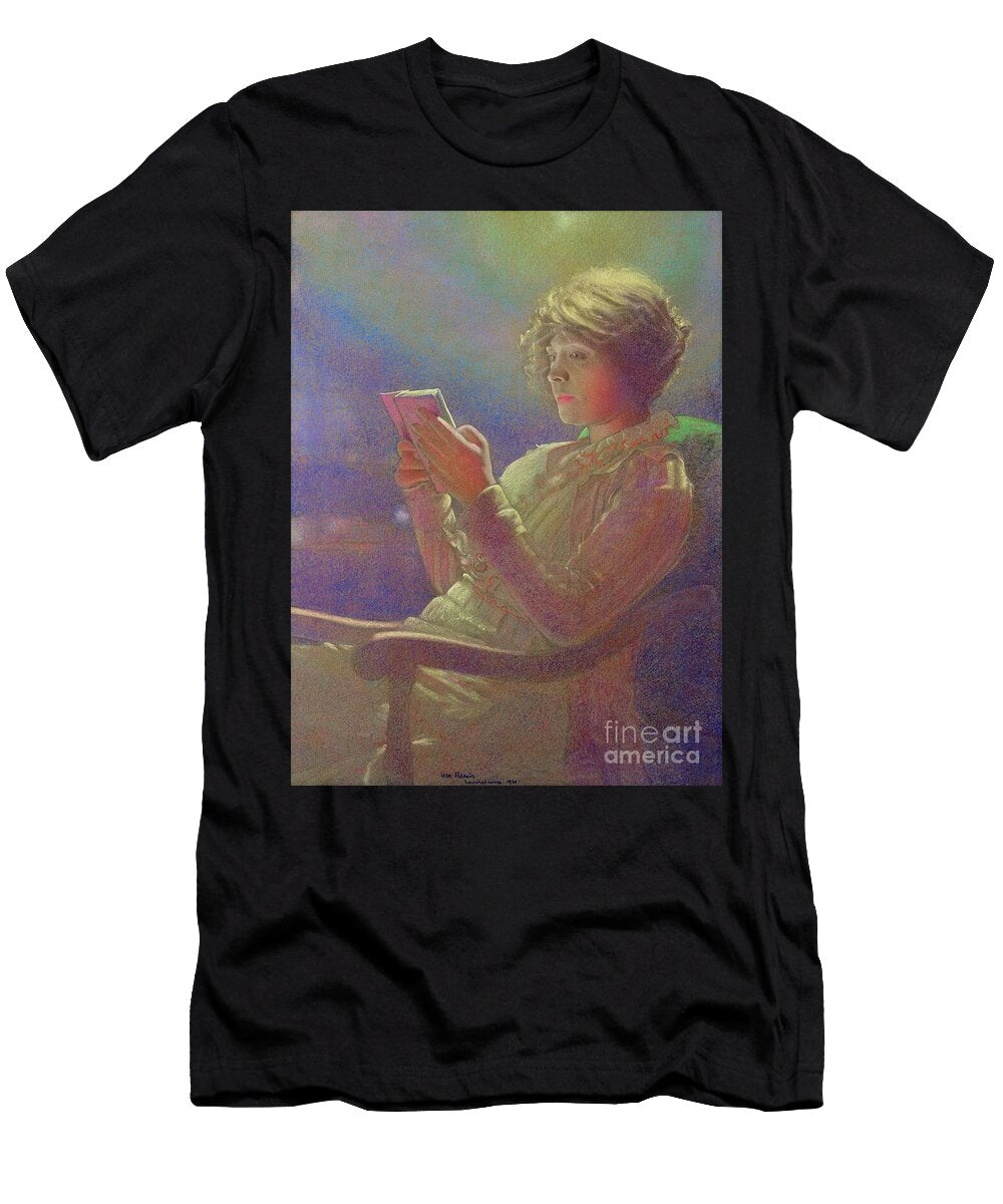 Woman Reading 1921 Pastel on Paper Leon Kamir Kaufman T-Shirt