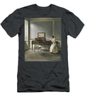 Woman Reading By a Piano 1907 Vilhelm Hammershoi T-Shirt