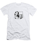 Woman Showing Others How to Write Csa Images T-Shirt