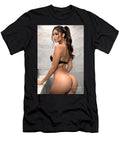 Woman with Long Ponytail in Lingerie Jt Photodesign T-Shirt