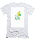 Woman with Speech Bubble Walking Ikon Ikon Images T-Shirt