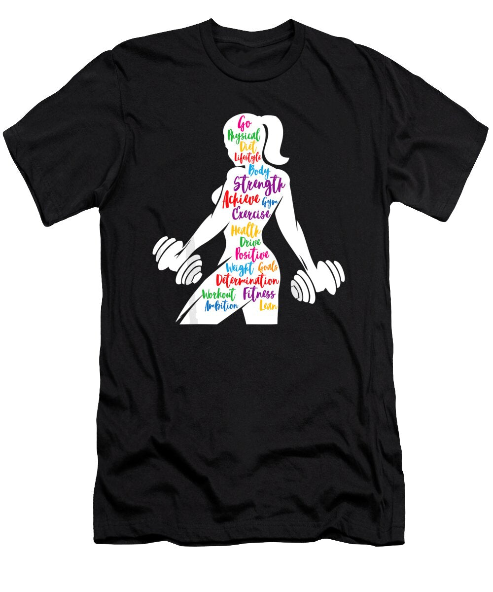 Women Gym Motivation Workout Motivational Fitness Lover Gift 1 T-Shirt