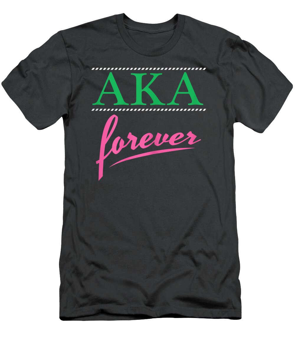 Womens Aka Forever Paraphernalia As Sorority Wincent Malin T-Shirt