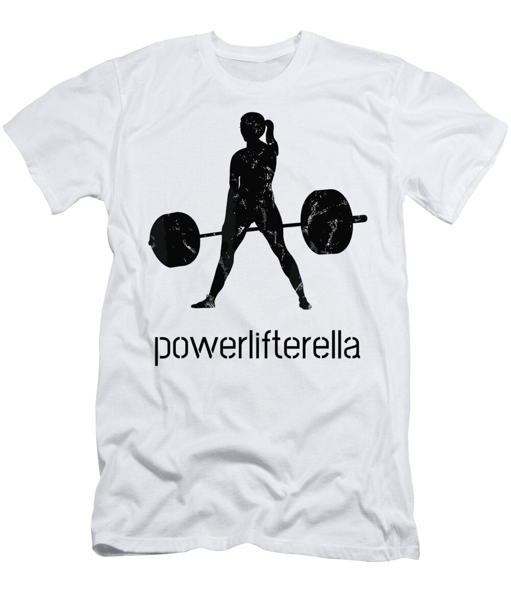 Womens Cool Deadlift Day Powerlift Retro Gym Workout 1 T-Shirt
