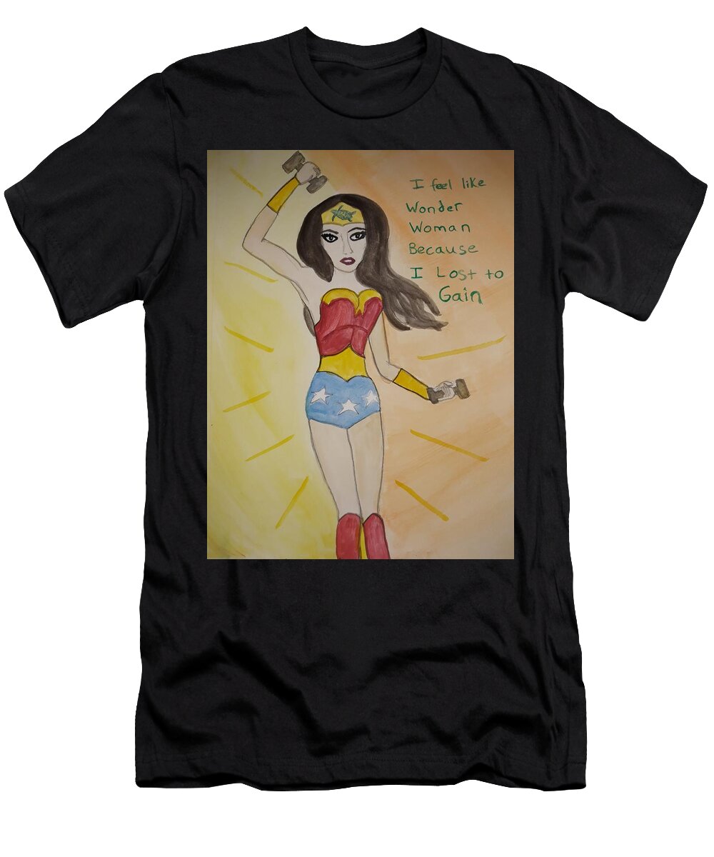 Wonder Woman I Lost to Gain a Commission Vale Anoai T-Shirt