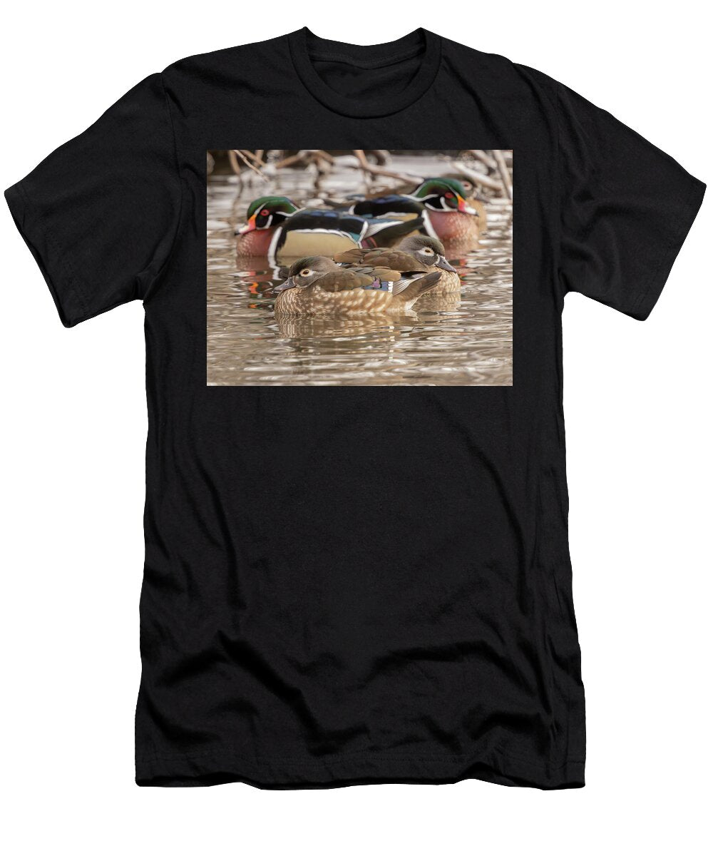 Wood Duck Line Up Kent Keller T-Shirt