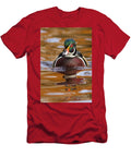 Wood Duck Male on the Golden Light Mircea Costina T-Shirt