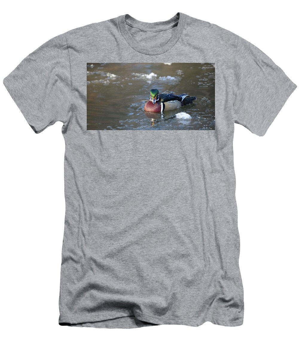 Wood Duck Whispering Peaks Photography T-Shirt