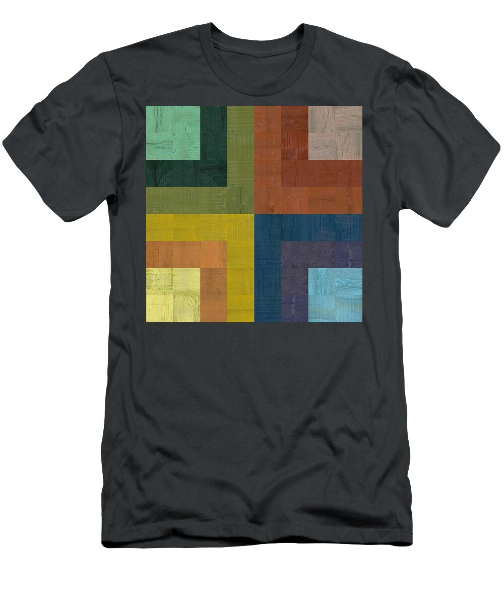 Wooden Collage 63 Michelle Calkins T-Shirt