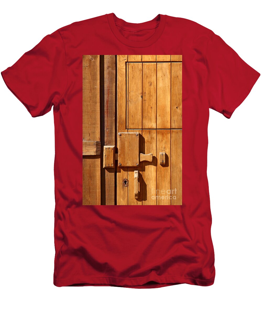 Wooden Door Detail Carlos Caetano T-Shirt