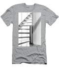 Wooden Staircase Black and White Tim Hester T-Shirt