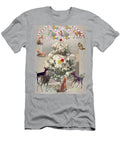 Woodland Christmas with Deer and Fox and Squirrel and Chipmunk Hand Painted Nancy Lee Moran T-Shirt