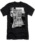 Work on It Every Damn Day Success Hustle Entrepreneur Matthew Chan T-Shirt
