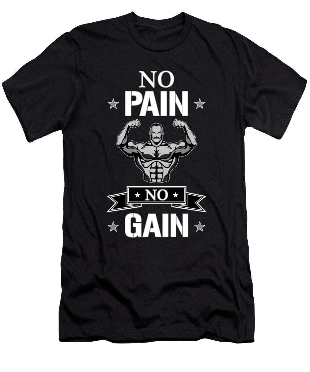 Workout Fitness Gym Exercise Sport Funny Gift Idea Tshirtconcepts Marvin Poppe T-Shirt