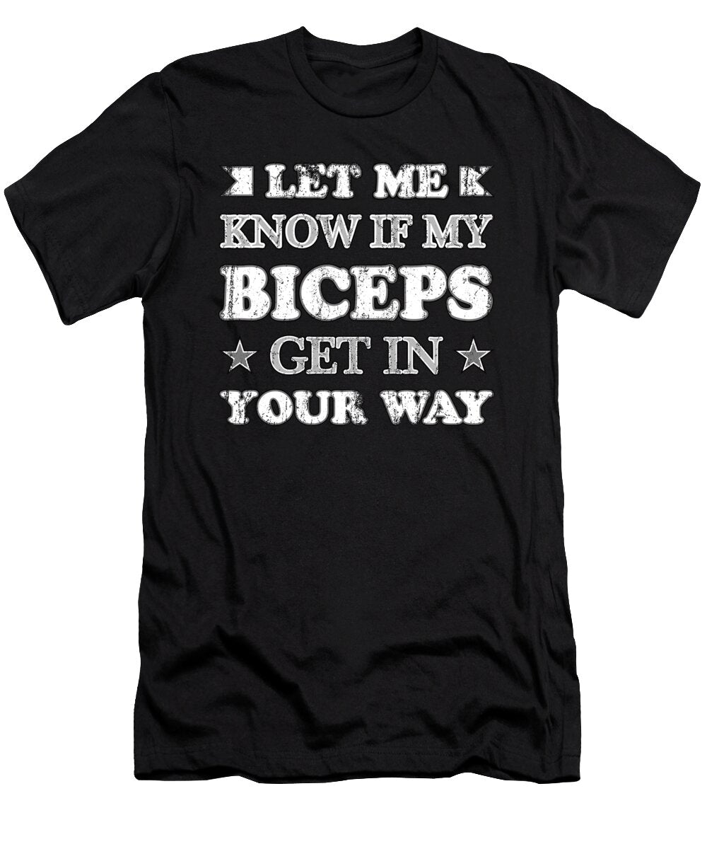 Workout Gym Fitness Exercise Sport Funny Gift Idea Tshirtconcepts Marvin Poppe T-Shirt