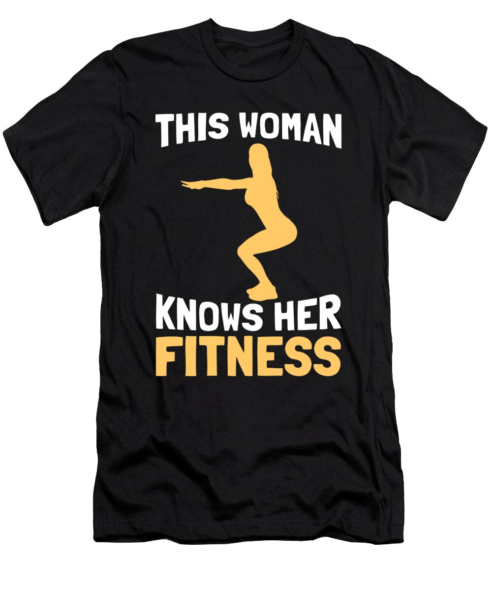 Workout Gym Training Exercise Fitness Crazy Squirrel T-Shirt