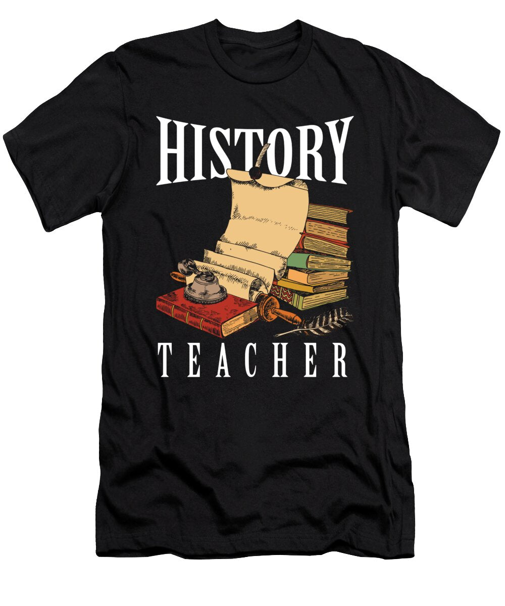 World History Teacher Historian Professor Educator Academic Major Thomas Larch T-Shirt