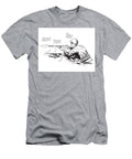 World War Two American Gi Soldier Aiming Firing Rifle in Foxhole Side View Comics Style Drawing Aloysius Patrimonio T-Shirt