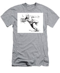 World War Two American Gi Soldier Throwing Hand Grenade Front View Comics Style Drawing Aloysius Patrimonio T-Shirt