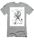 World War Two American Gi Soldier with Rifle Comics Style Drawing Aloysius Patrimonio T-Shirt