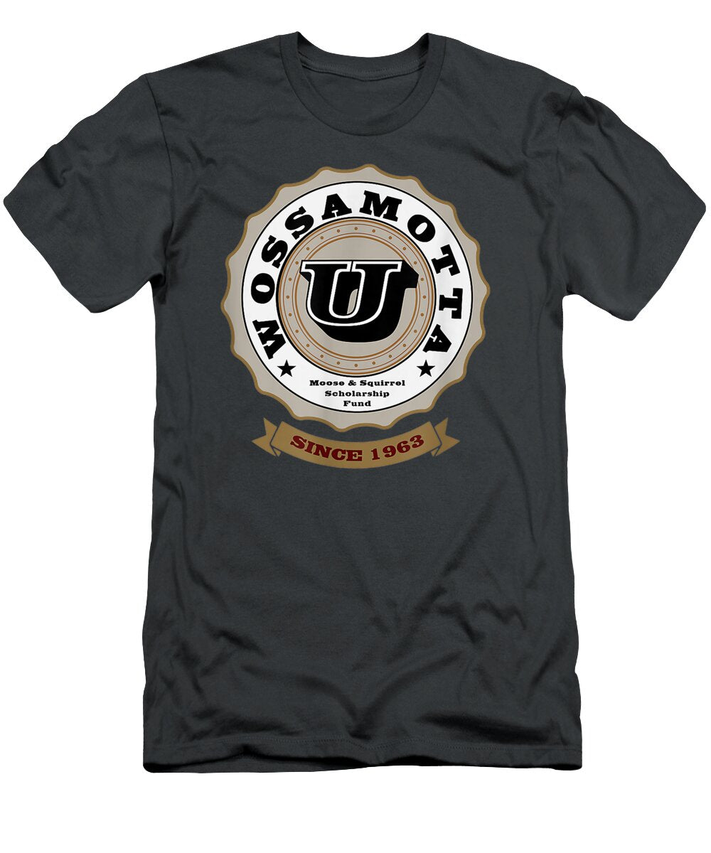 Wossamotta U Moose Squirrel Scholarship Fund Funny Nailaf Archi T-Shirt