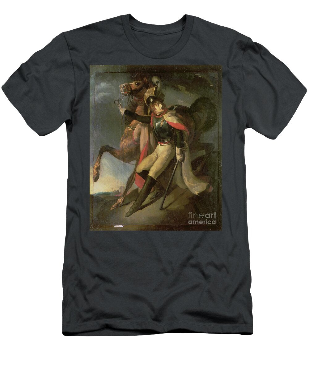 Wounded Cuirassier Theodore Gericault T-Shirt