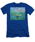 Wrasse Surgeonfish and Sergeant Major Damselfish Negros Oriental Philippines Tim Fitzharris T-Shirt
