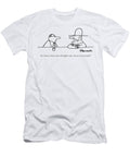Yes I Have a Home Where the Buffaloroam Are You in Charles Barsotti T-Shirt