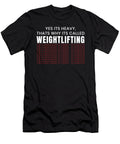 Yes Its Heavy Thats Why Its Called Weightlifting Bodybuilding Jan Deelmann T-Shirt