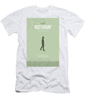 Yesterday the Beatles Minimalist Song Lyrics Greatest Hits of All Time 072 Design Turnpike T-Shirt