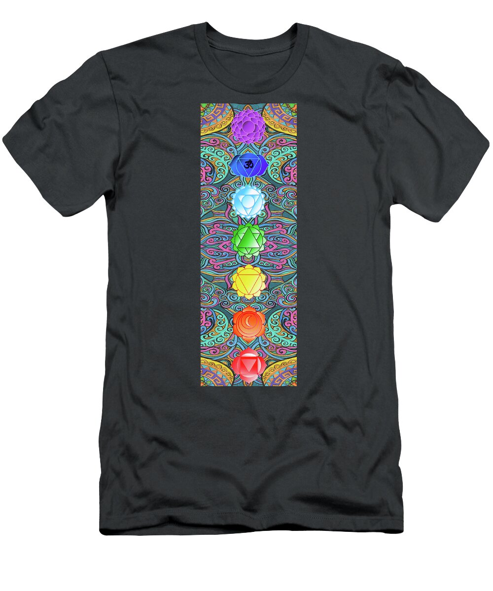 Yoga Chakra Stephen Humphries T-Shirt