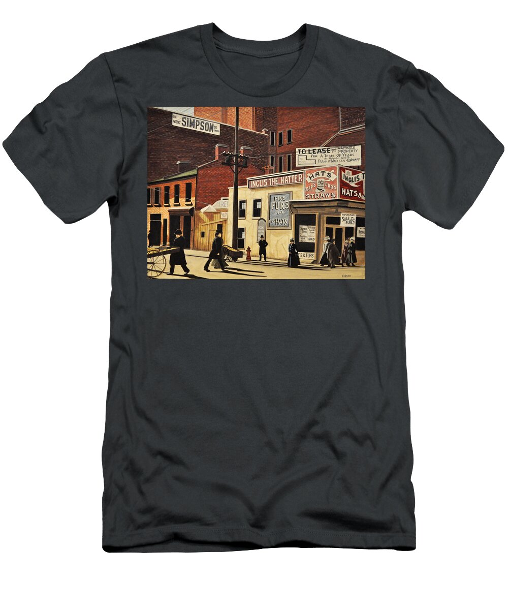 Yonge and Richmond Streets 1899 Kenneth M Kirsch T-Shirt