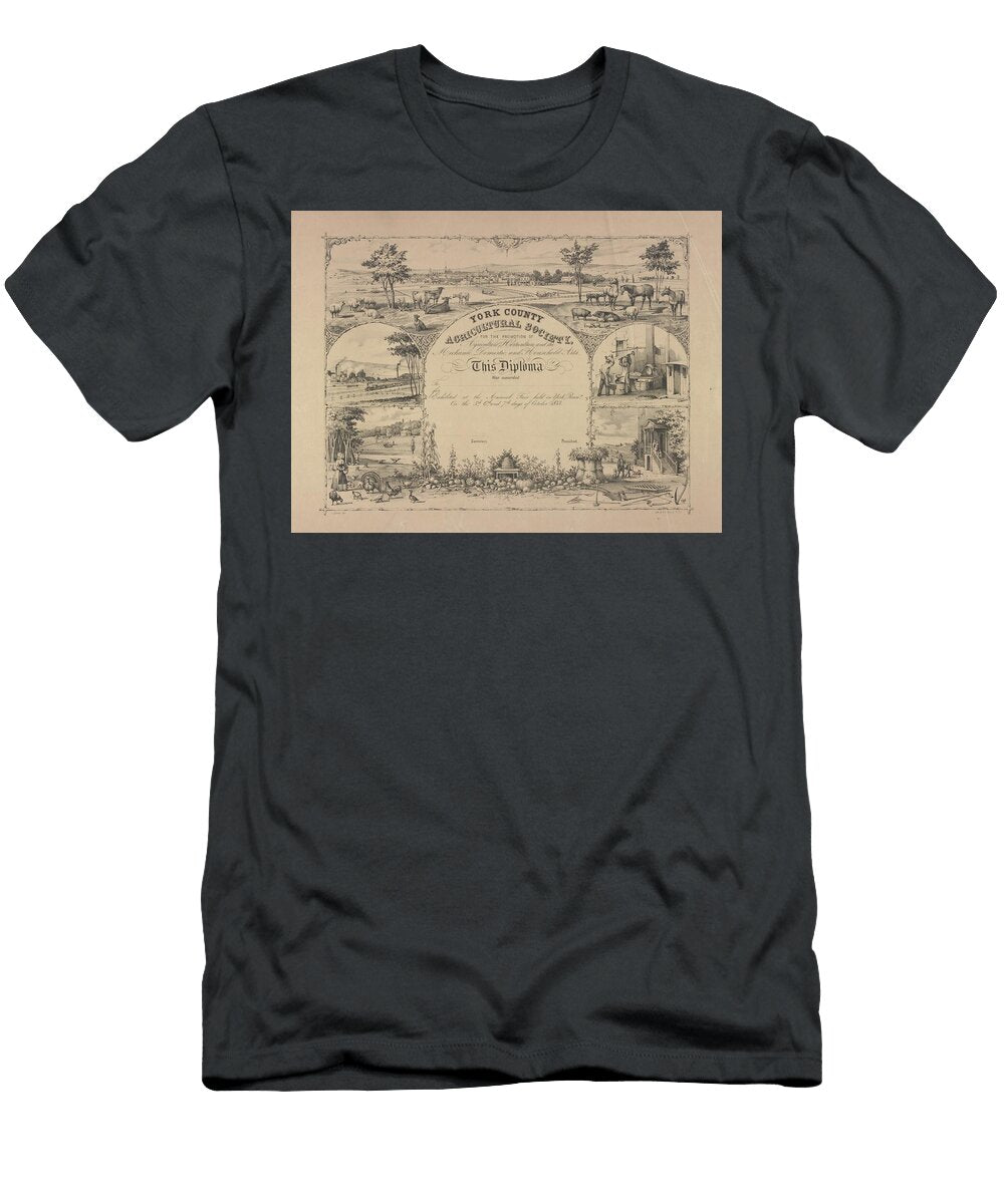 York County Agricultural Society for the Promotion of Agriculture Horticulture and the Mechanic Dome James Fuller Queen T-Shirt