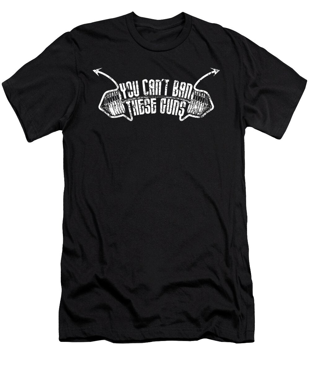 You Cant Ban These Gungs Gift for Sport Lovers Art Frikiland T-Shirt