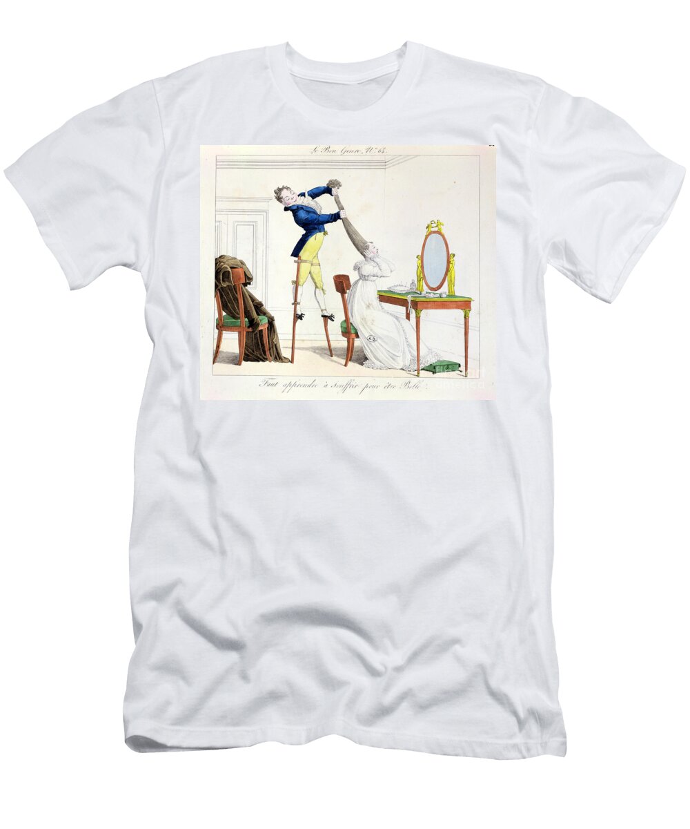You Must Learn to Suffer for Beauty 64 From the Series Le Bon Genre French School T-Shirt