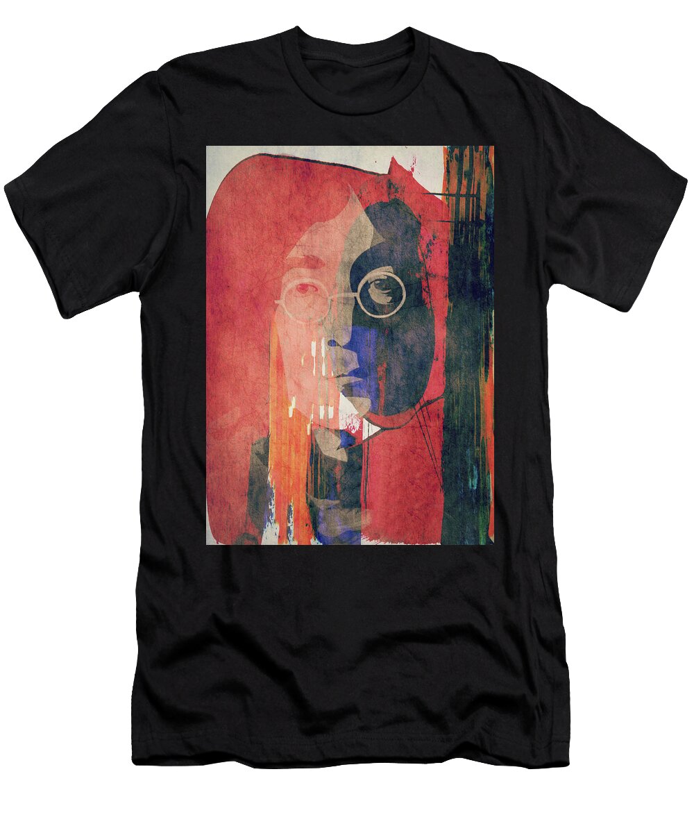 You Say You Want a Revolution John Lennon Paul Lovering T-Shirt