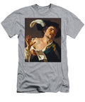 Young Man Singing Art Dirck Van Baburen Dutch C T-Shirt