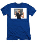 Young Teacher Near Blackboard Anna Omelchenko T-Shirt
