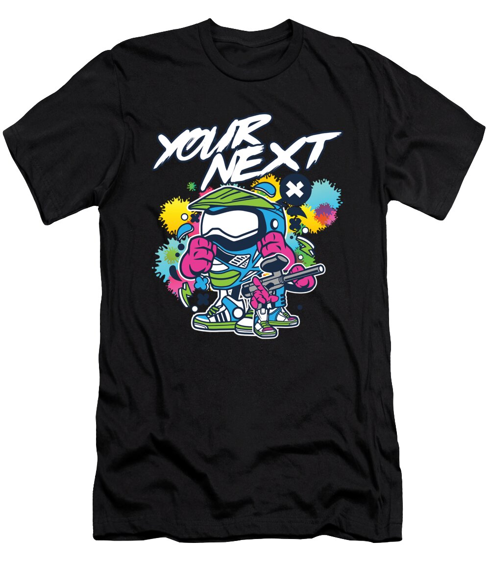 Your Next Paintball Player Paintball Game Marker Gift Thomas Larch T-Shirt