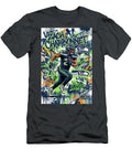 Zach Charbonnet Graffiti Poster Football Player NFL Sampadart Gallery T-Shirt