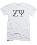 Zeta Psi White Stephen Younts T-Shirt