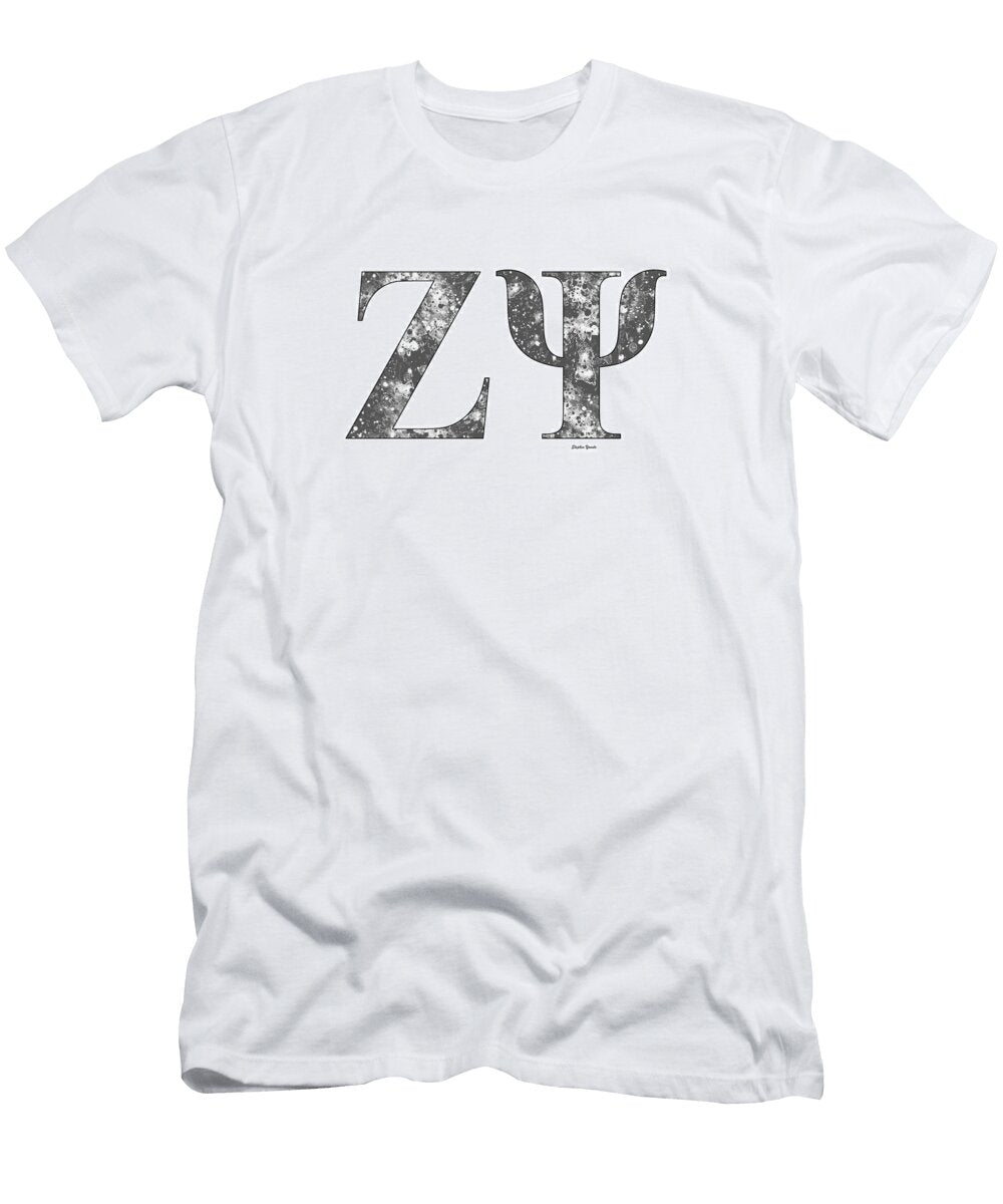 Zeta Psi White Stephen Younts T-Shirt