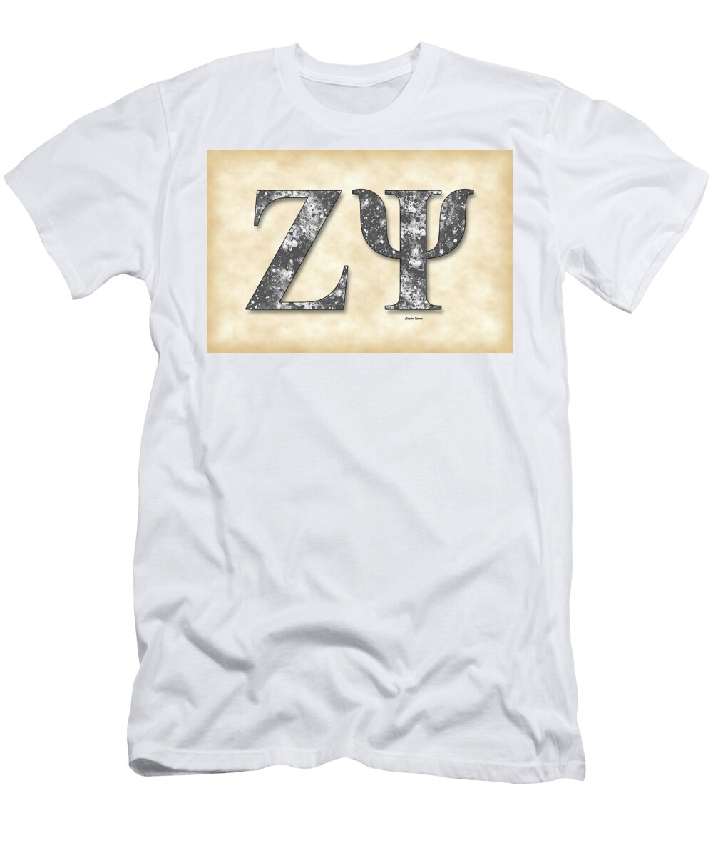 Zeta Psi Parchment Stephen Younts T-Shirt
