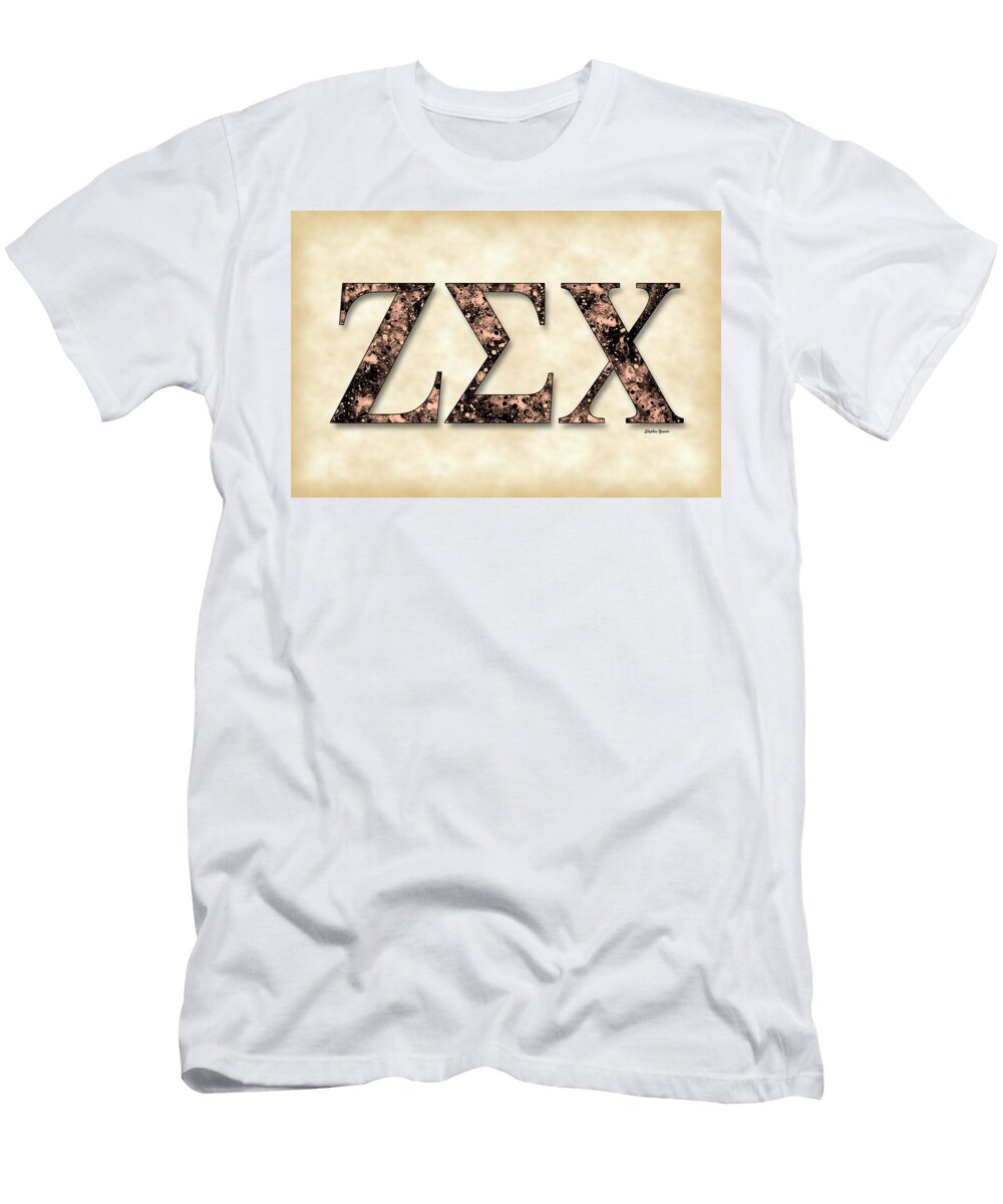Zeta Sigma Chi Parchment Stephen Younts T-Shirt