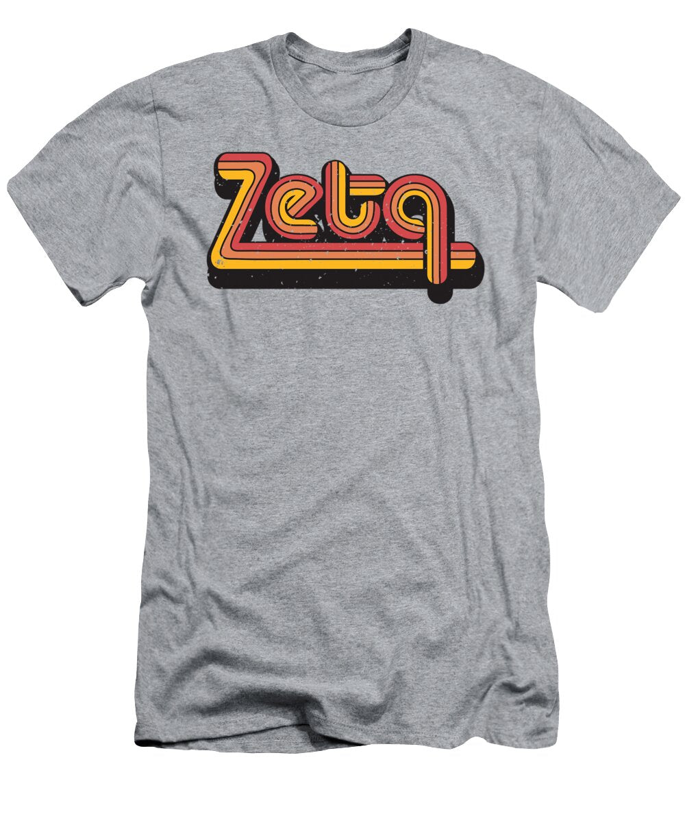 Zeta Tau Alpha Pledge Rush Sorority Vintage Zta Keanup Retaj T-Shirt