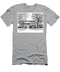 Zeta Tau Alpha Sorority House Purdue University West Lafayette Indiana Fine Art Print Stephanie Huber T-Shirt