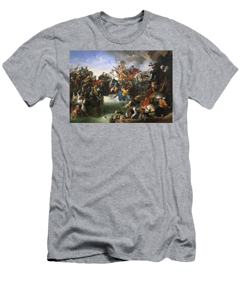 Zrinyls Charge From the Fortress of Szigetvar Peter Krafft T-Shirt